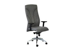 FOX D-838H<br/>Highback Director Office Chair<br/>(c/w "Rocket" Aluminium Base)