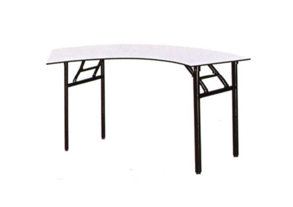 Foldable Crescent Banquet Table