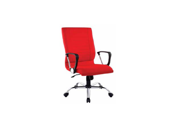 Holly Hock Executive Mediumback Chair<br/>(c/w Chrome Base)