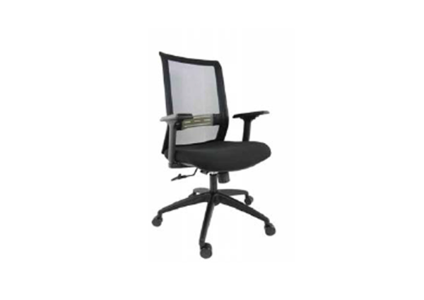 M-168M<br/>Mediumback Mesh Chair<br/>(c/w Nylon Base)