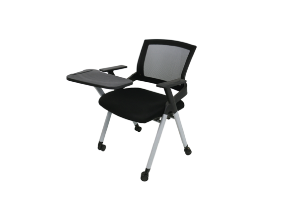 M-308TB<br/>Lowback Study Mesh Chair<br/>(c/w Castor & Tablet)